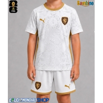 Maglie da calcio Repubblica Ceca Seconda Maglia Bambino Mondiali 2026  Manica Corta + Pantaloni corti)